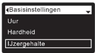 Ecowater eVOLUTION Power 500 - IJZERGEHALTE INSTELLEN - 2