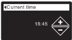 Ecowater eVOLUTION Power 500 - SETTING THE CURRENT TIME - 3