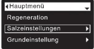 Ecowater eVOLUTION Power 500 - Beim 600 Power Modell mit zwei Behältern muss der Salzstand bei jedem Nachfüllen des Salzes manuell eingegeben werden: - 1