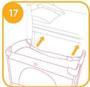 Joie Kubbie Sleep - CO-SLEEPING MODE (FIXING TO THE BED) - 2