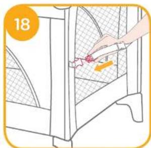 Joie Kubbie Sleep - CO-SLEEPING MODE (FIXING TO THE BED) - 3