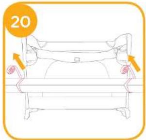 Joie Kubbie Sleep - CO-SLEEPING MODE (FIXING TO THE BED) - 5