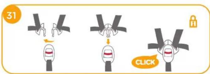 Joie ISpin 360 - Bloccaggio del bambino - 6