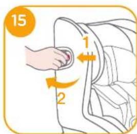 Joie ISpin 360 - see images 18-19 - 3