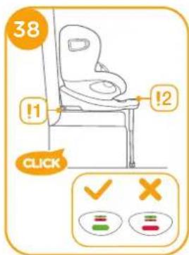 Joie ISpin 360 - Bloccaggio del bambino - 1