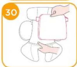 Joie ISpin 360 - Przypinanie danecka - 4