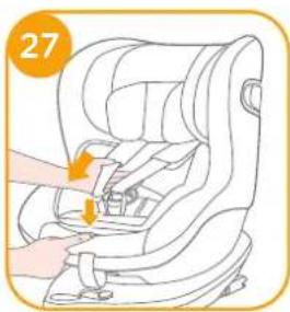 Joie ISpin 360 - Colocare prender acrianca - 1