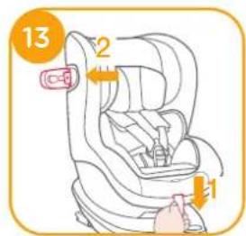 Joie ISpin 360 - vederle figure 6-6 - 2