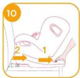 Joie ISpin 360 - Basisstation entfernen - 1