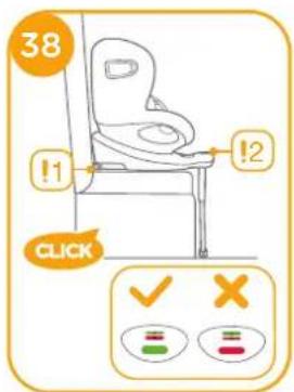 Joie ISpin 360 - Przypinanie danecka - 1