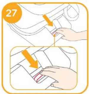 Joie Every Stage FX Signature - b. Para a Instalação com sistema ISOFIX e tira superior - 2