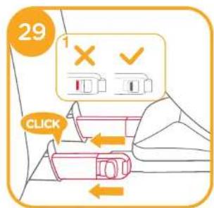 Joie Every Stage FX Signature - b. Para la instalación con sistema ISOFIX y correa superior - 4