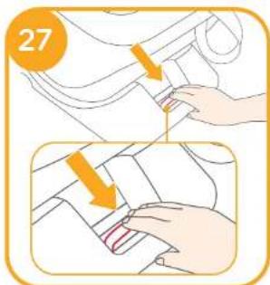 Joie Every Stage FX Signature - b. Voor installatie met het ISOFIX-systeem en het bovenkoord - 3