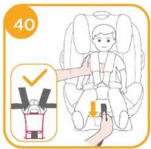 Joie Every Stage FX Signature - ii. Bien attacher votre enfant dans le dispositif de retenue pour enfants - 2