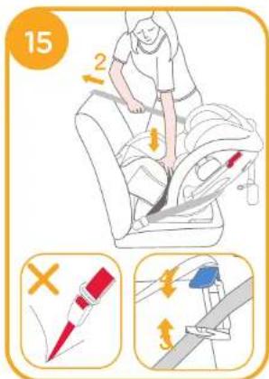Joie Every Stage FX Signature - i. Instalación en modo para bebés - 5