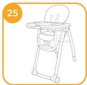 Joie Multiply 6in1 - IMPORTANT!READ CAREFULLY AND KEEP FOR FUTURE REFERENCE - 25