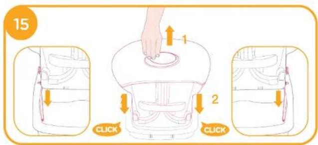 Joie Multiply 6in1 - IMPORTANT!READ CAREFULLY AND KEEP FOR FUTURE REFERENCE - 16