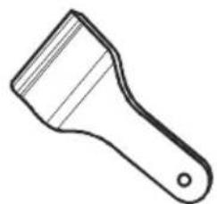 VESTEL VFKW3176 - Plastic scraper - 1