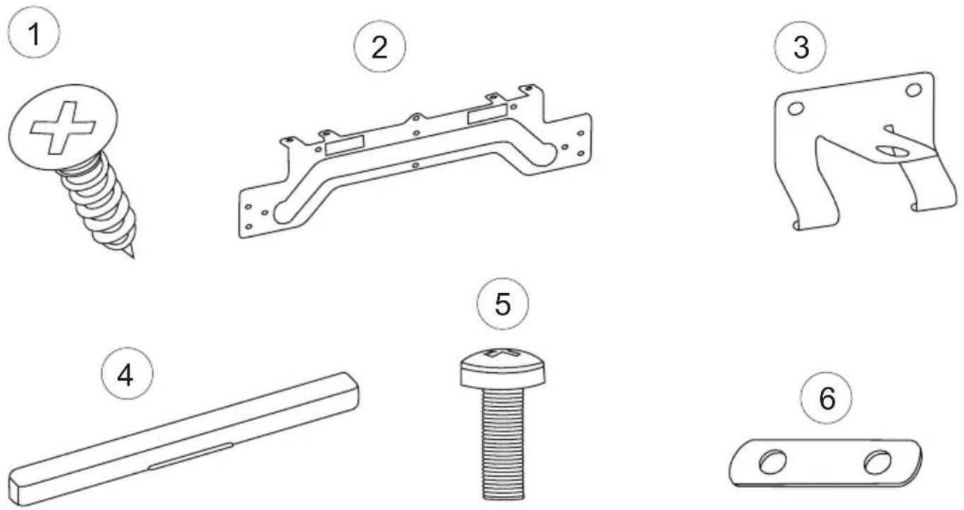 VESTEL VEKF1015 - Pièces d'assemblage - 1