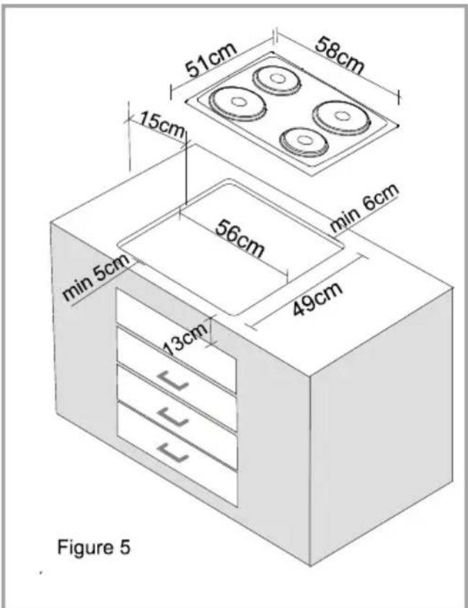 VESTEL VEK23016 - Position du four encastrable: - 2