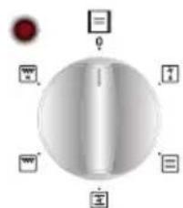 VESTEL VEK23016 - Knop oventhermostat: - 1