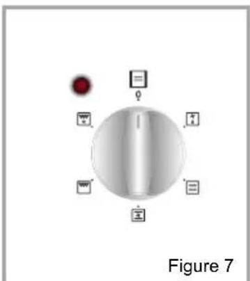 VESTEL VEK23016 - Oven Thermostat Knob: - 1