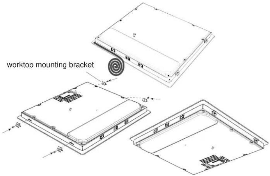 VESTEL VEA24026 - Locating your built-in hob - 2