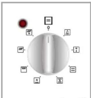 VESTEL VEB13026 - Bouton du thermostat du four: - 1
