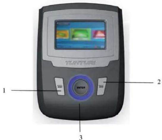 TUNTURI Platinum Upright - Tasti - 1