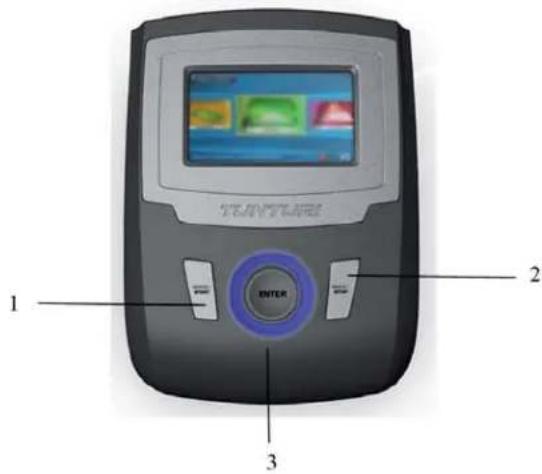 TUNTURI Platinum Upright - Knappar - 1