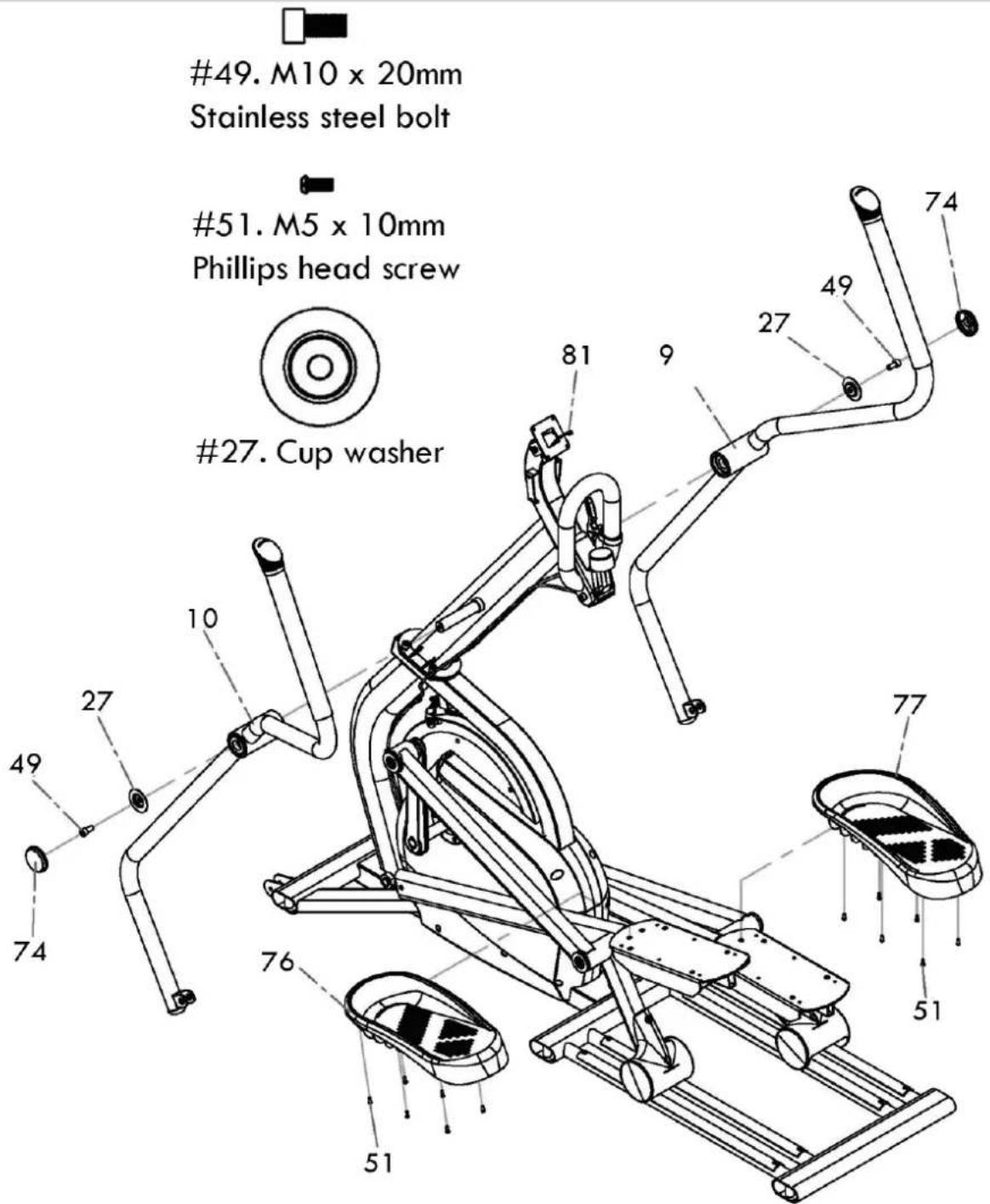TUNTURI Platinum Cross Sprinter - 2. - 1