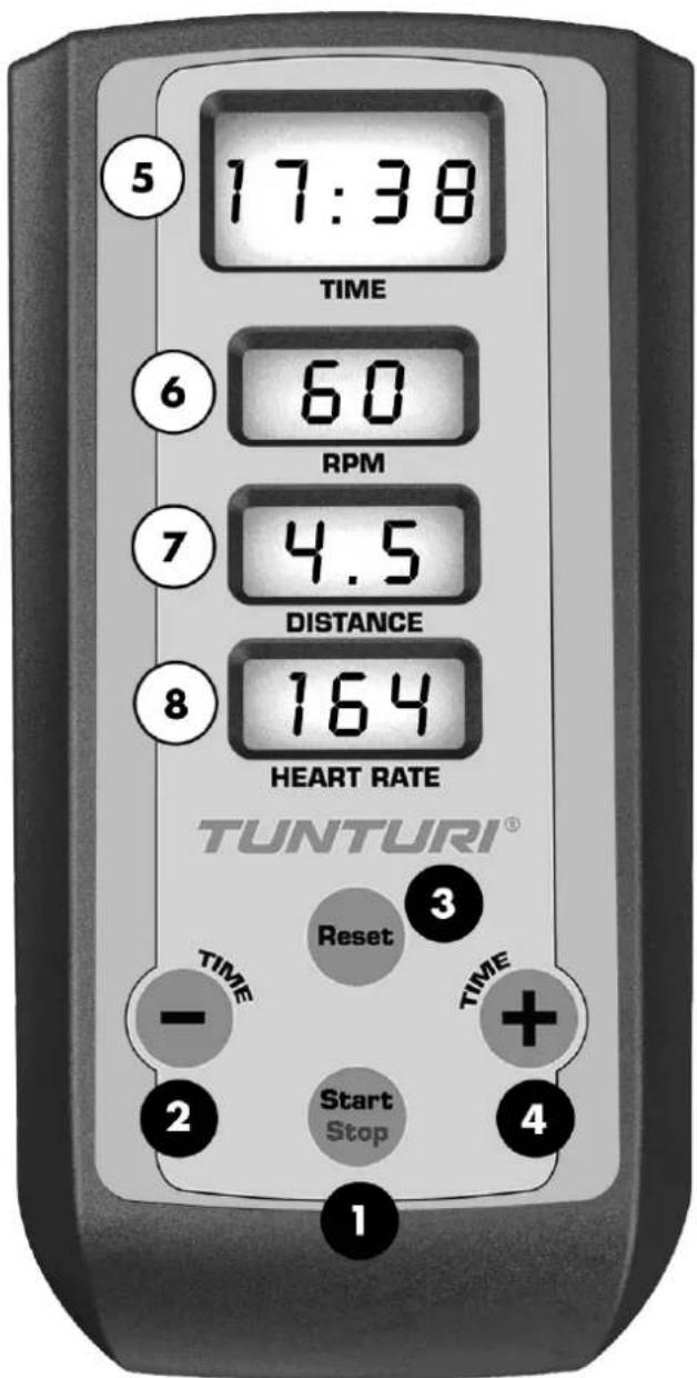 TUNTURI Platinum Cross Sprinter - Manövrering - 1