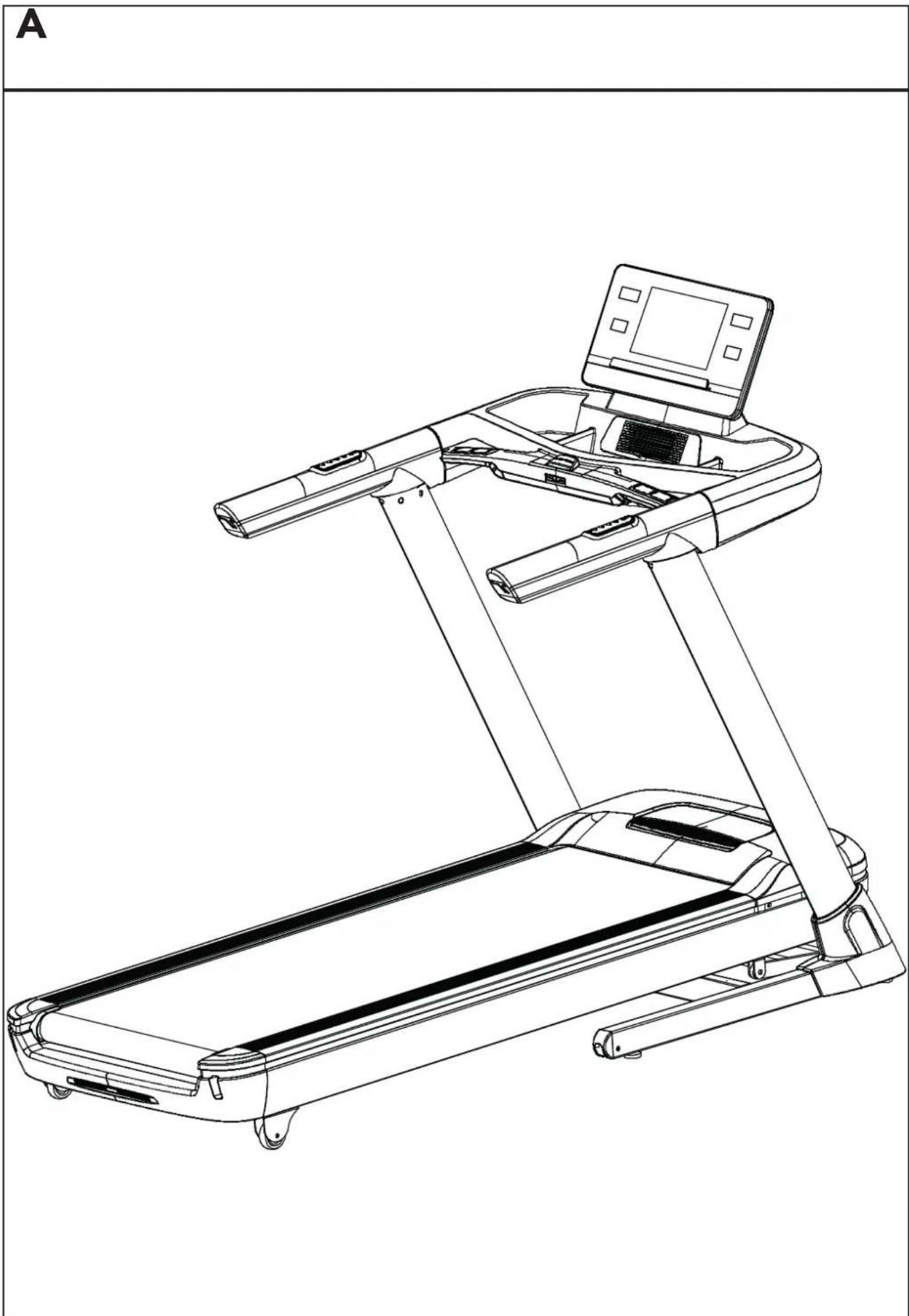 TUNTURI T85 - Treadmill T85 - 3