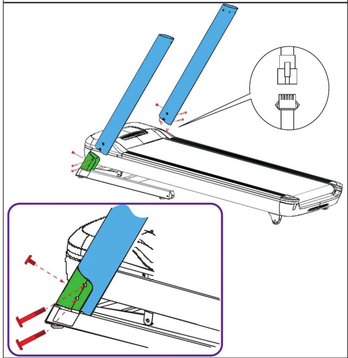TUNTURI T85 - Treadmill T85 - 15