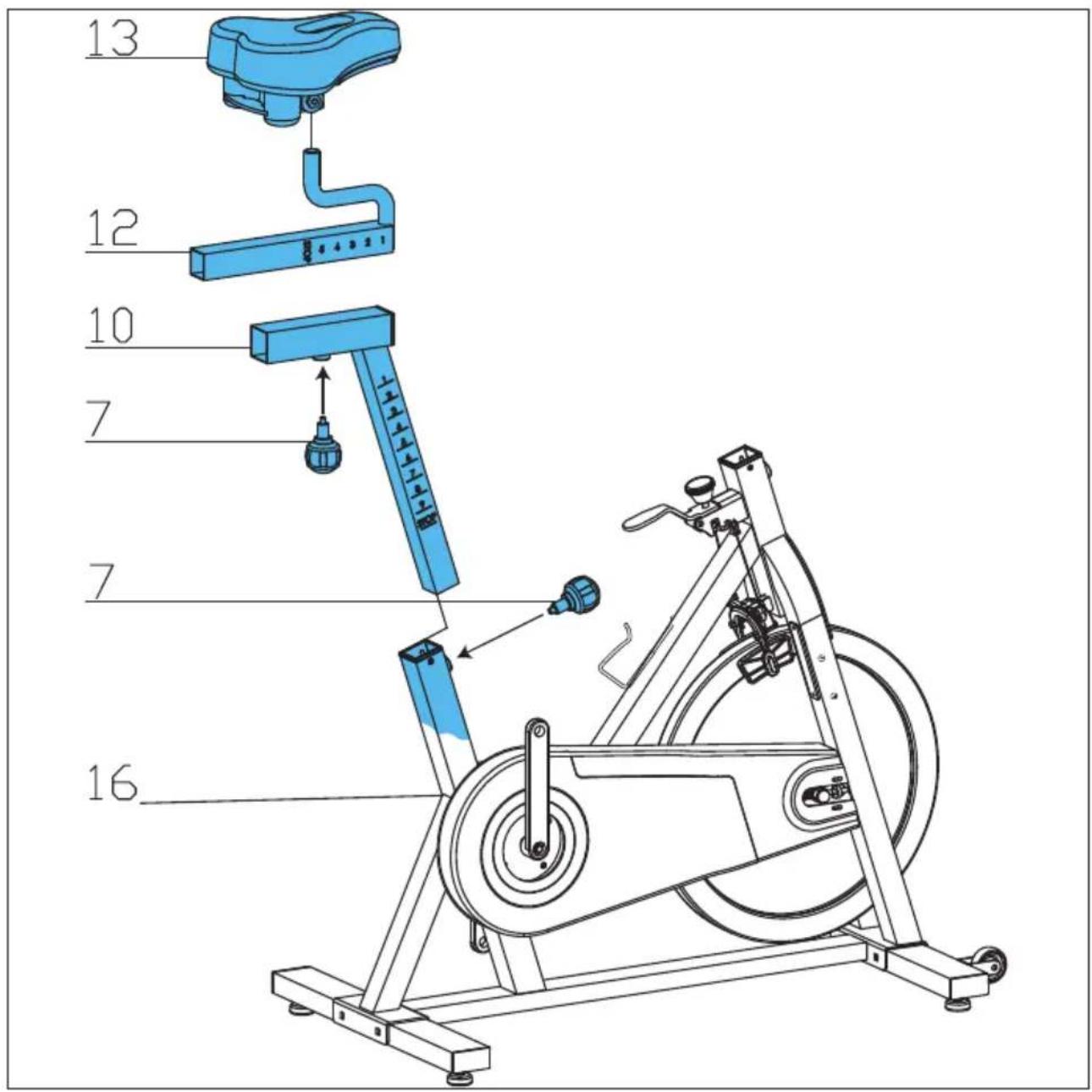 TUNTURI Cardio Fit S30 - Attention, Achtung, Attention, Attentie, Attenzione, Atencion, Giv akt, Huomio - 18