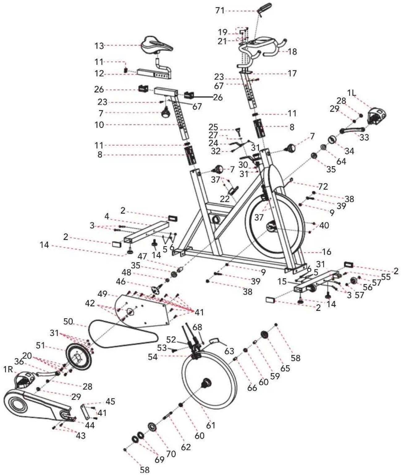 TUNTURI Cardio Fit S30 - Valmistajan vakuutus - 1