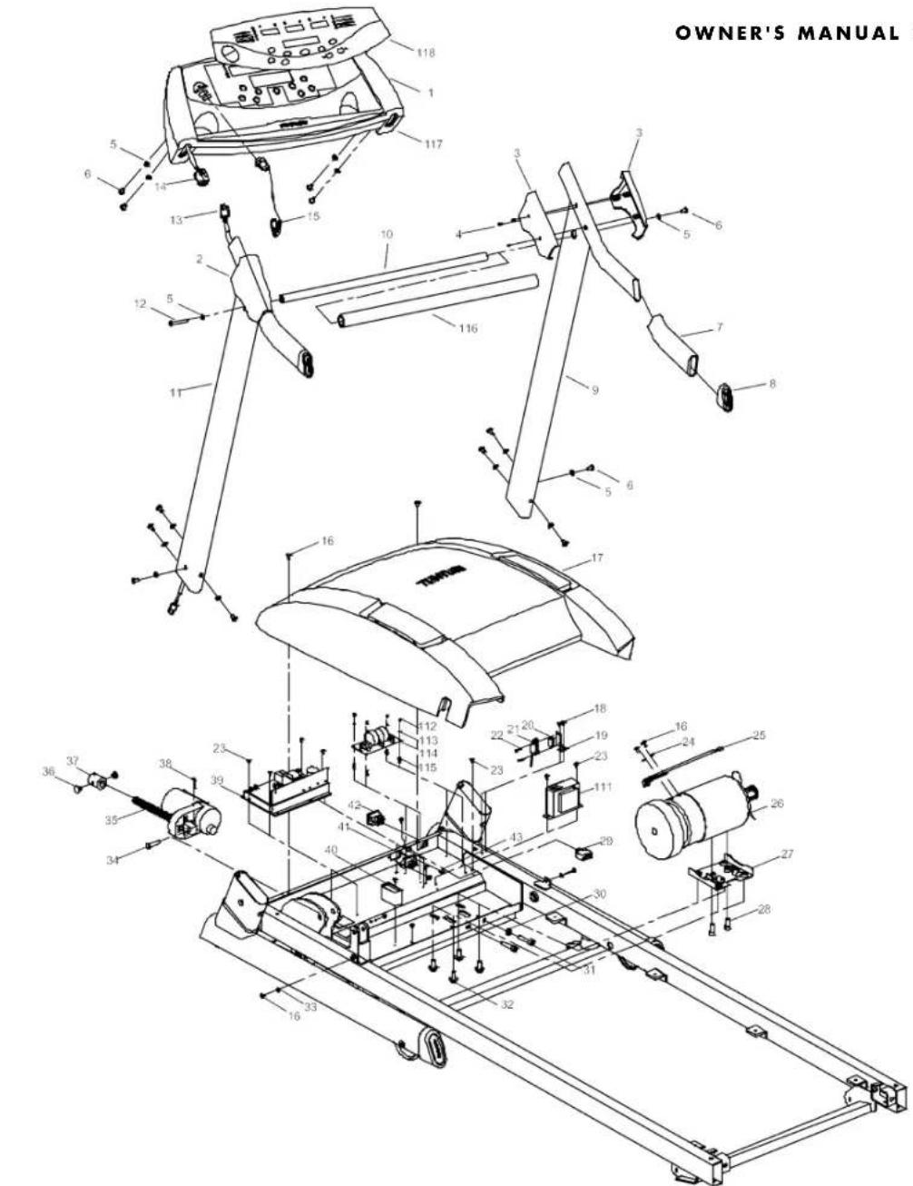 TUNTURI J4F - TEKNISET TIEDOT - 1