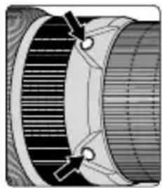 NIKON Nikkor AFS 600mm f4G ED VR - ■ Fokus-Betriebswahlschalter (AF-L/MEMORY RECALL/AF-ON) und Fokus-Betriebstaste - 2