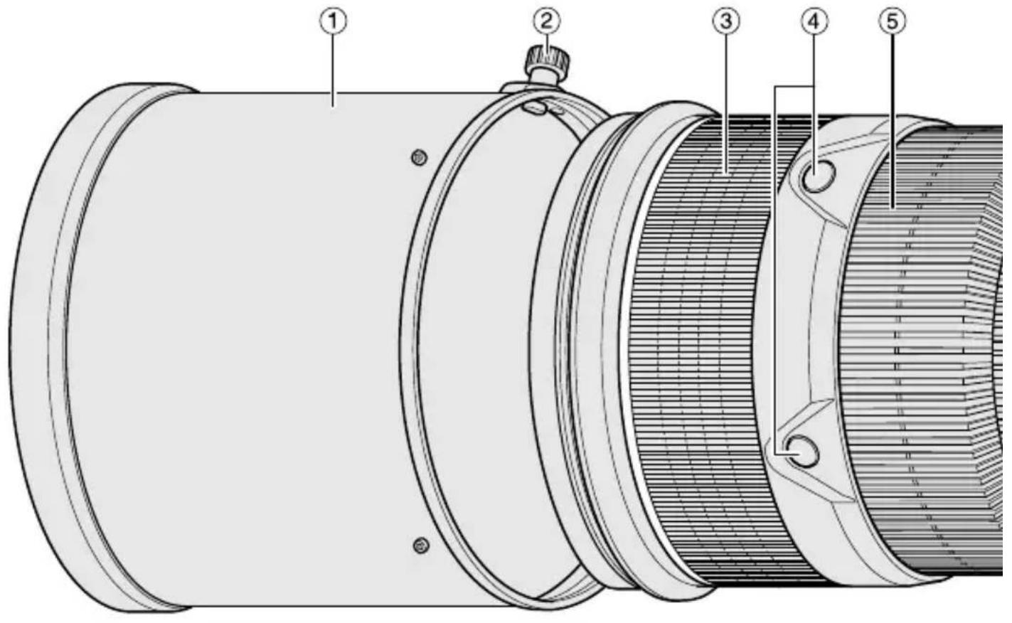 NIKON Nikkor AFS 300mm f2.8G ED VR II - 使用相機和鏡頭時應注意以下事項 - 1