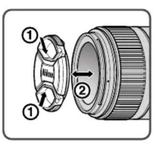 NIKON Nikkor AFS VR MicroNikkor 105mm f2.8G IFED - 图示和符号的实例 - 6