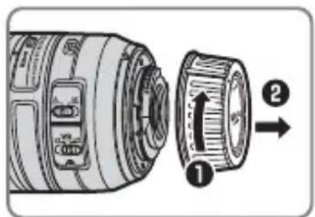 NIKON Nikkor AFS DX 55300mm f4.55.6G ED VR - ■Časti objektívu - 3