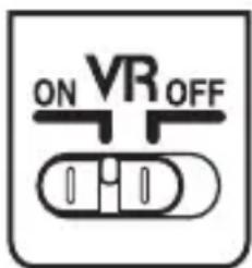 NIKON Nikkor AFS DX 55300mm f4.55.6G ED VR - De vibratiereductie AAN/UIT-schakelaar gebruiken - 1
