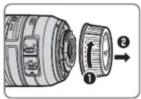 NIKON Nikkor AFS DX 55300mm f4.55.6G ED VR - Parts of the Lens - 3