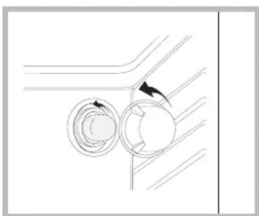 SCHOLTES FP E4.1 - Replacing the light bulb - 1