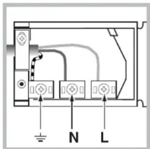 SCHOLTES FP E4.1 - Anschluss des Netzkabels - 2