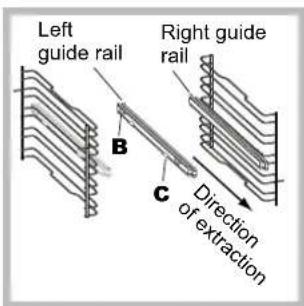 SCHOLTES SCHO 103E P (BK) - Sliding rack kit assembly - 2