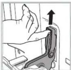 SCHOLTES SCHO 103E P (BK) - Per smontare la porta con le cerniere soft closing\*: - 2