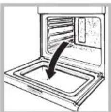 SCHOLTES SCHO 103E P (BK) - Per smontare la porta con le cerniere soft closing\*: - 1