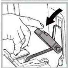 SCHOLTES SCHO 103E P (BK) - To remove oven door with soft closing hinges\*: - 3