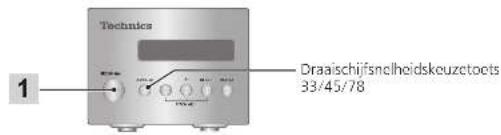 TECHNICS SP10RE - Voorbereiding - 1